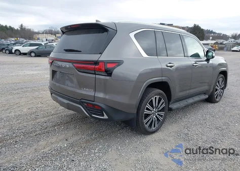 2024 Lexus Lx 600 Luxury z USA, uszkodzony, nr VIN JTJGB7CX9R4059495